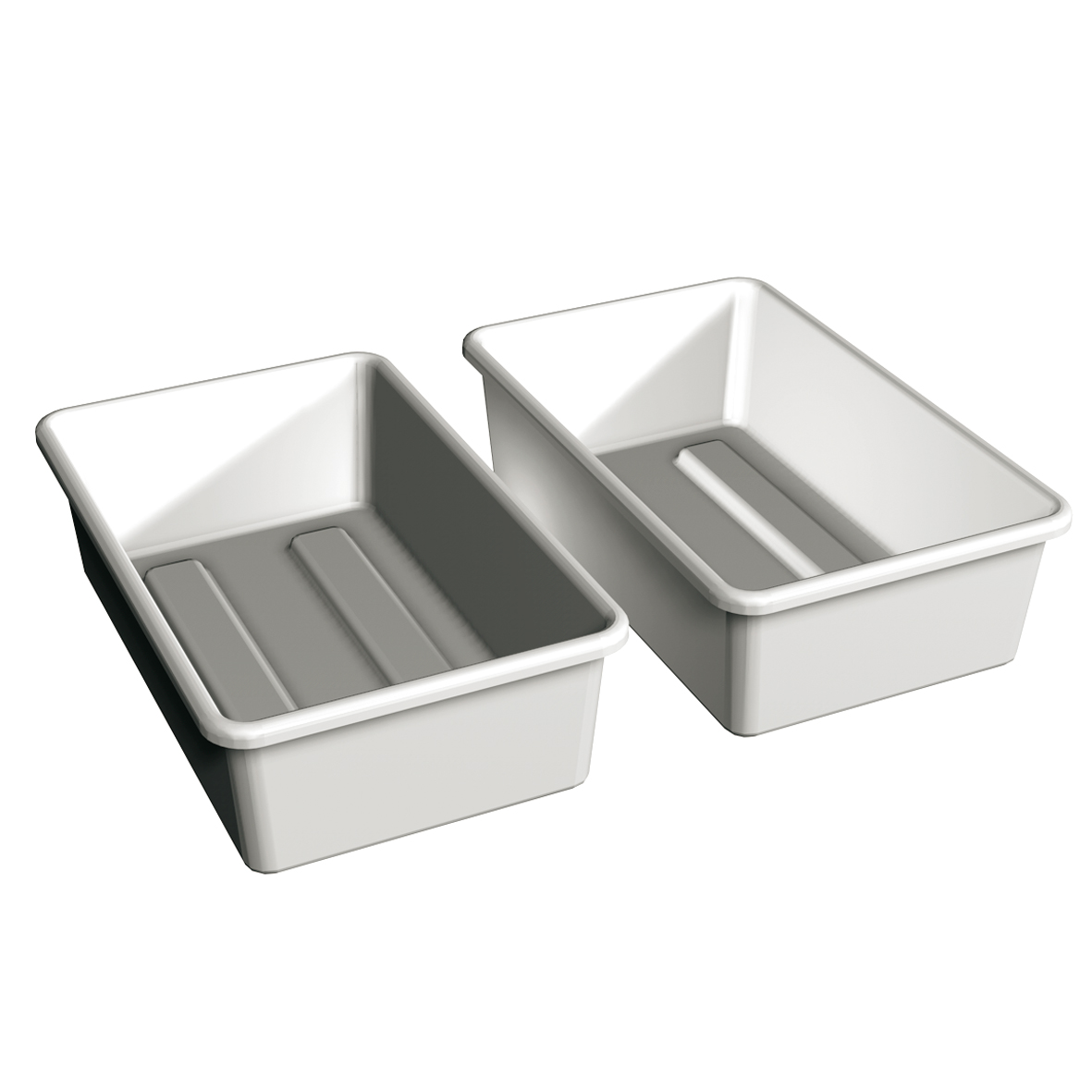 plastic bins with lids